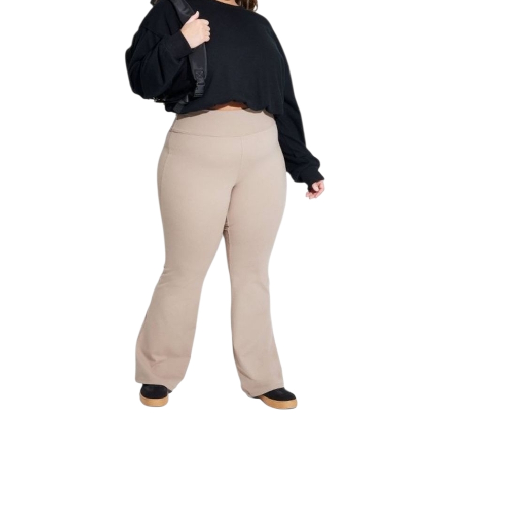 Wild Fable Beige Flare Pants